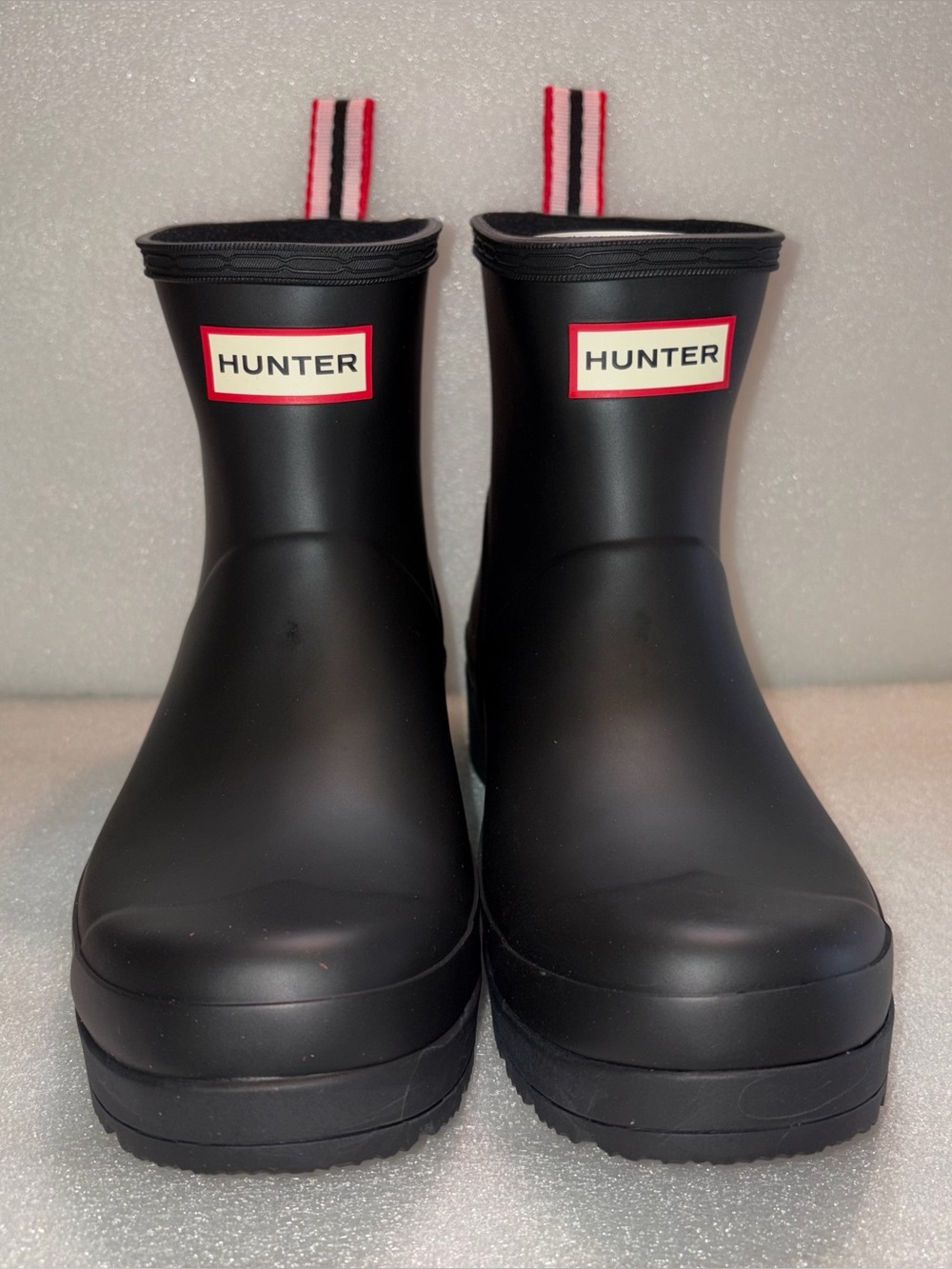 Hunter Women’s Play Short Rain Boots with Pull Tabs